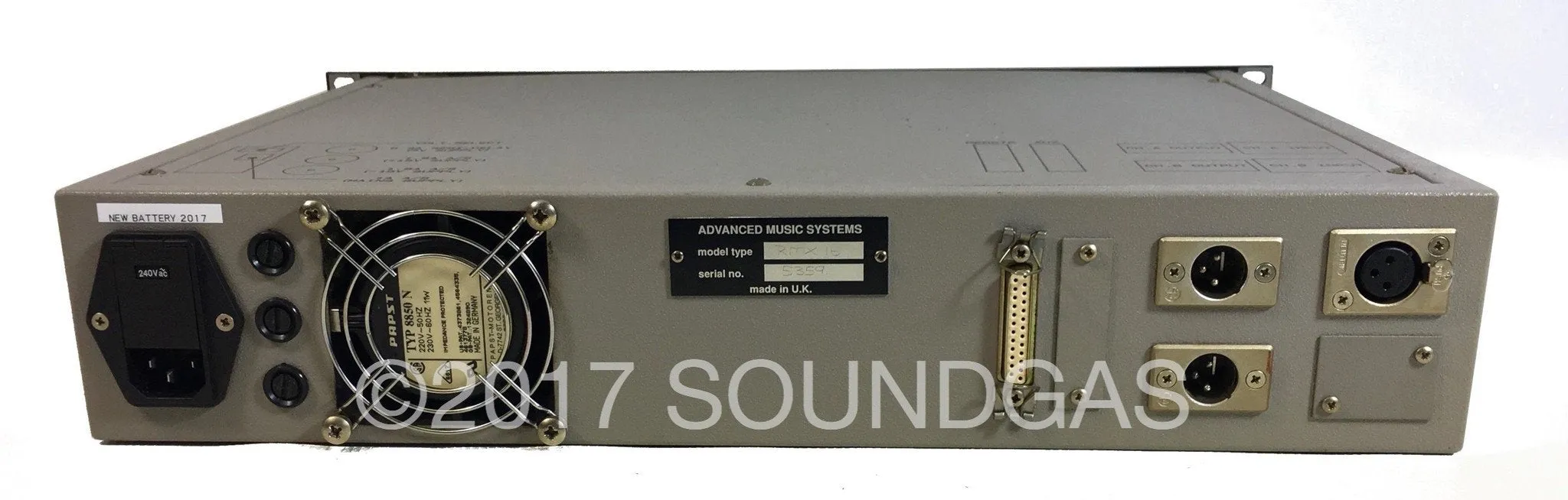 AMS RMX-16 Digital Reverberation System