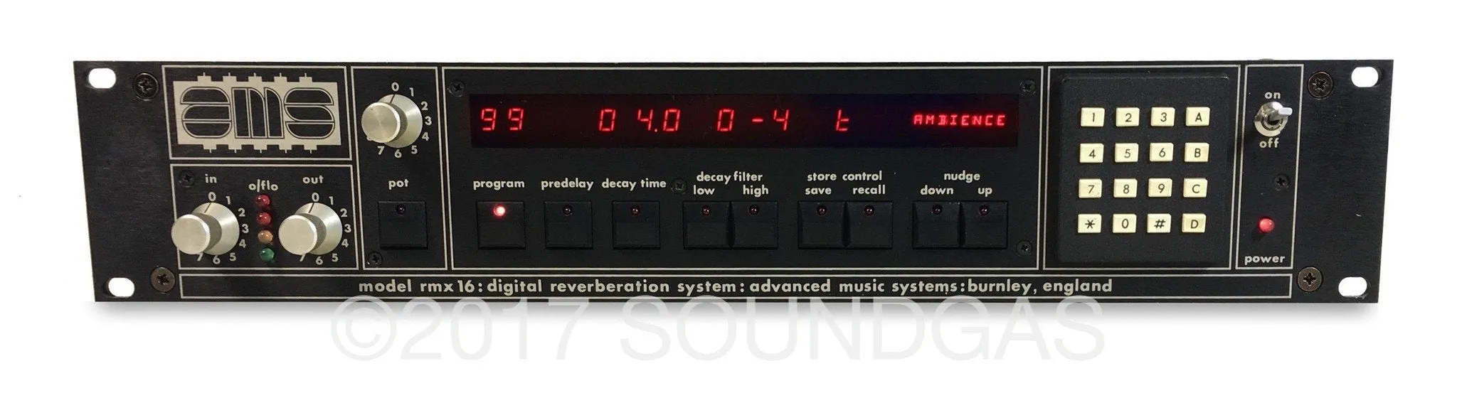 AMS RMX-16 Digital Reverberation System