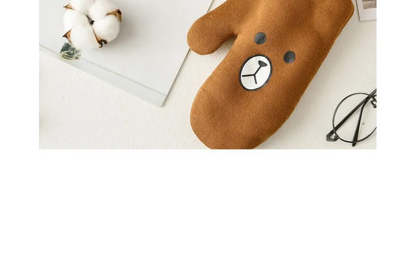 Bear Gloves - Brown