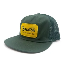 Brixton Grade Trucker Hat Trekking Green