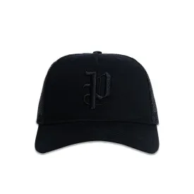 Cotton Twill Trucker Hat (Black) - PA2054TTGT224