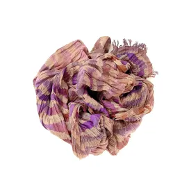 Crinkled Silk Scarf #1909