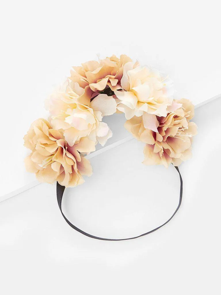 Flower Decorated Headband