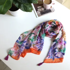 Frida Kahlo Fruit Scarf