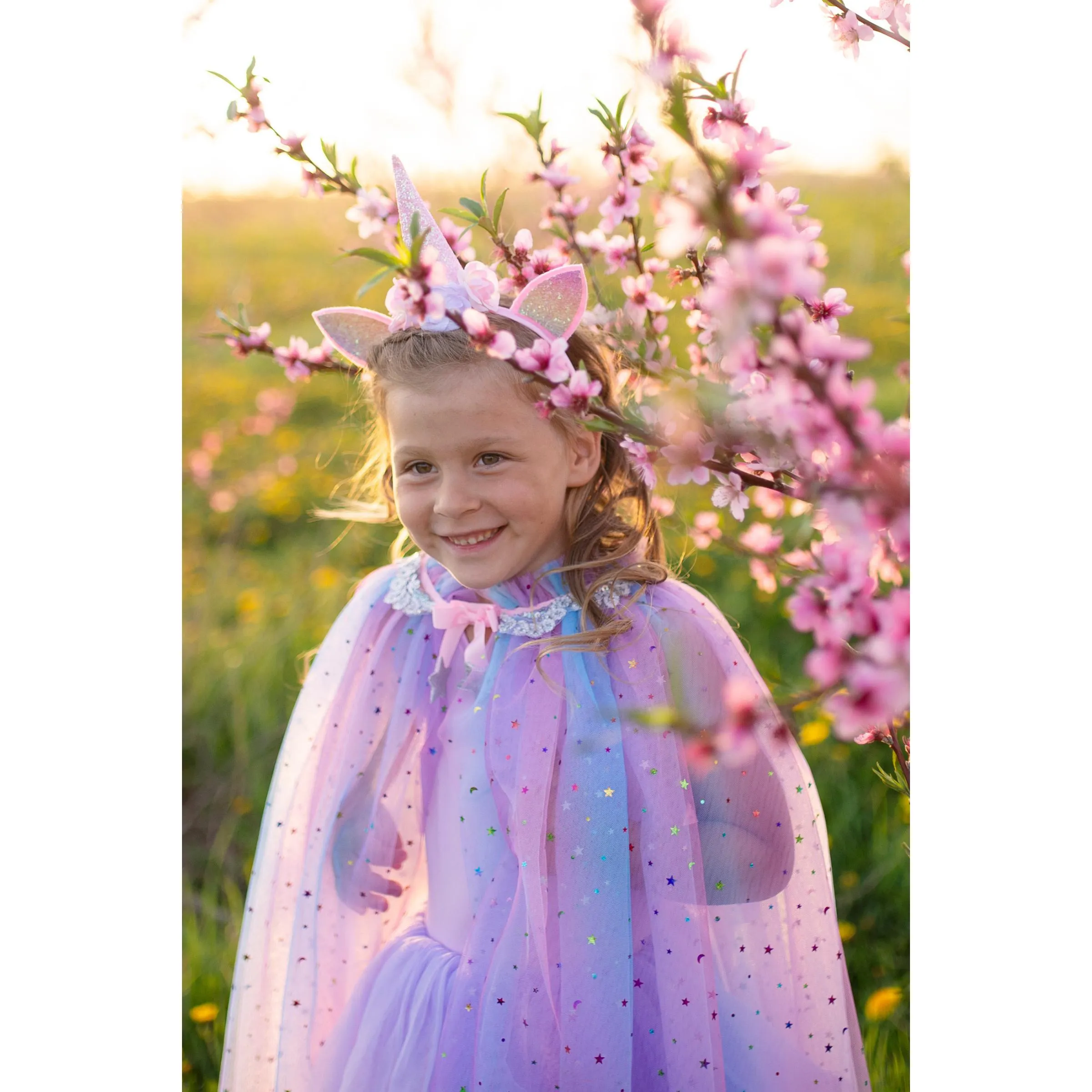 Great Pretenders Rainbow Unicorn Cape & Headband