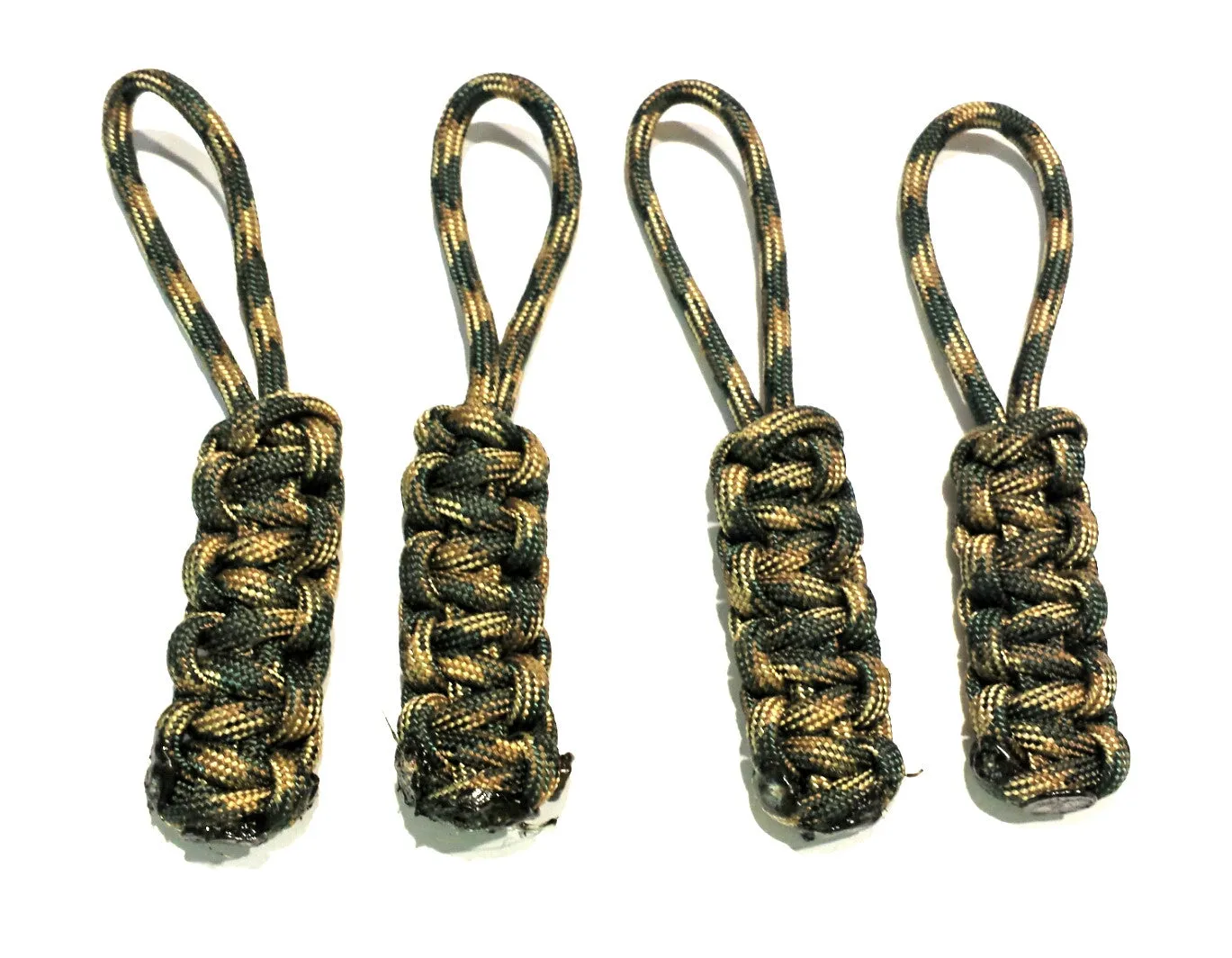 Lobo Lures Jeep and Boat Enclosure Paracord Zipper Pulls 4 & 10 Pack