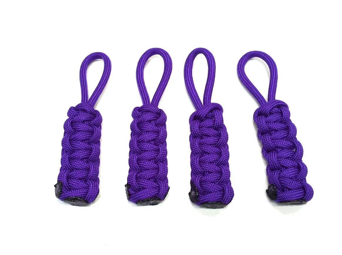 Lobo Lures Jeep and Boat Enclosure Paracord Zipper Pulls 4 & 10 Pack