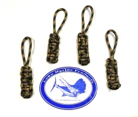 Lobo Lures Jeep and Boat Enclosure Paracord Zipper Pulls 4 & 10 Pack