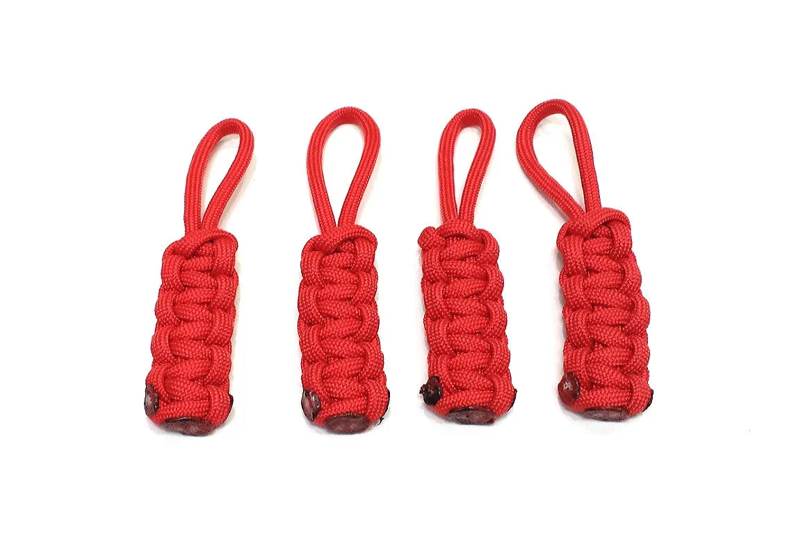 Lobo Lures Jeep and Boat Enclosure Paracord Zipper Pulls 4 & 10 Pack