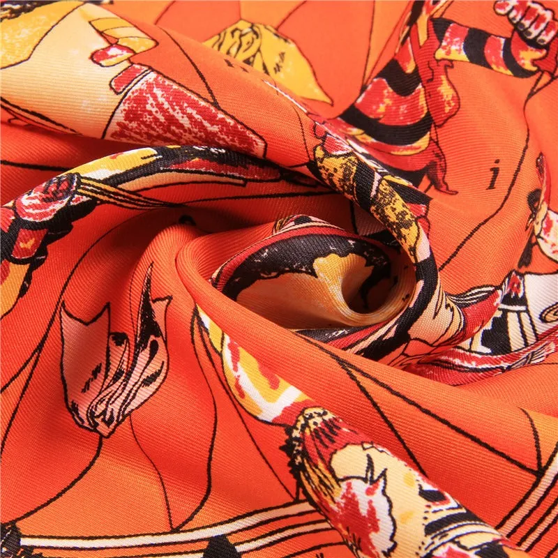 Pre Order:  Mythical Series Printed Twill Scarf