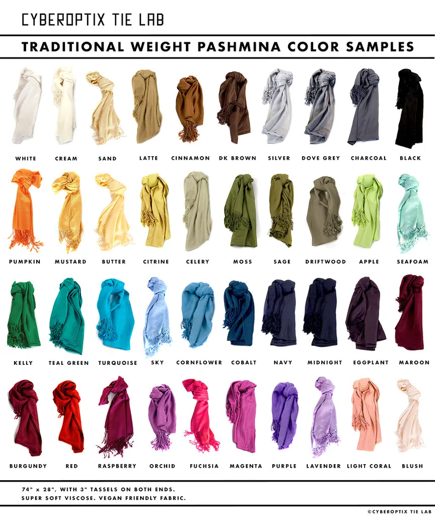 Resistor Values pashmina scarf. 3.1k Ohm Code.