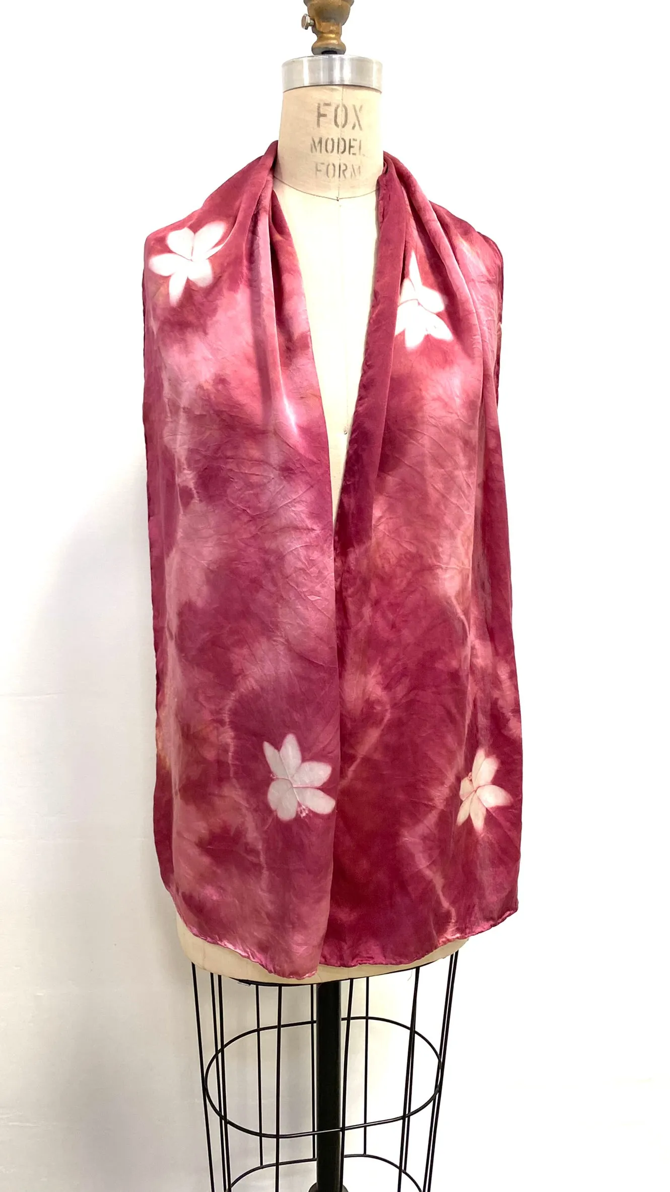 Silk Scarf in Rose