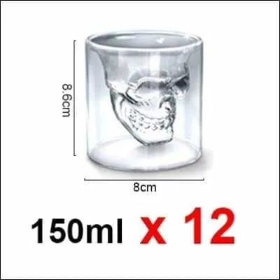 Skull head cup set Just For You