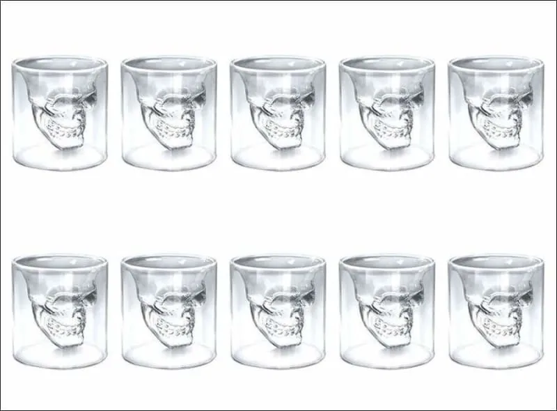 Skull head cup set Just For You