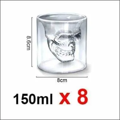 Skull head cup set Just For You