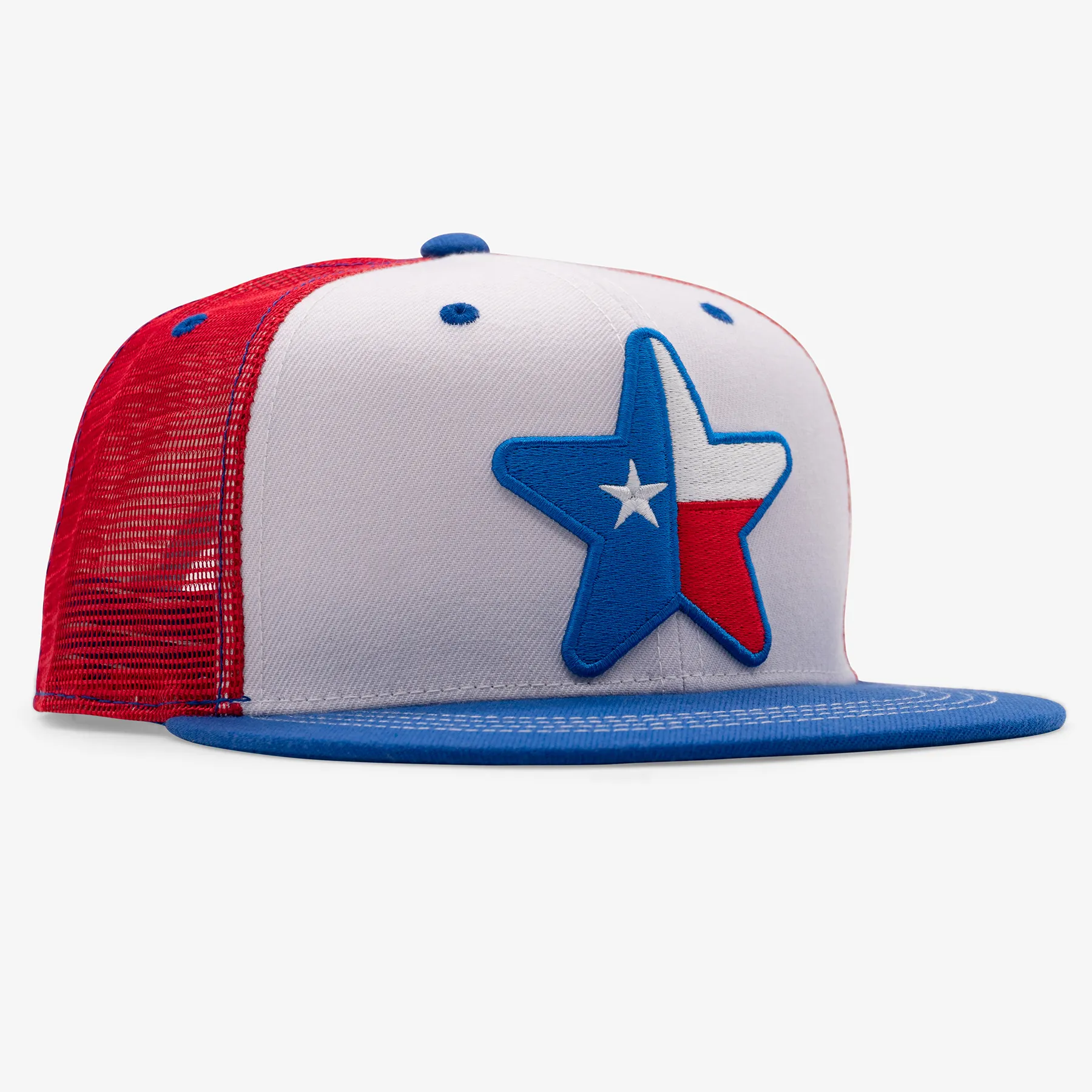 Texas Star Flatbill Snapback Hat