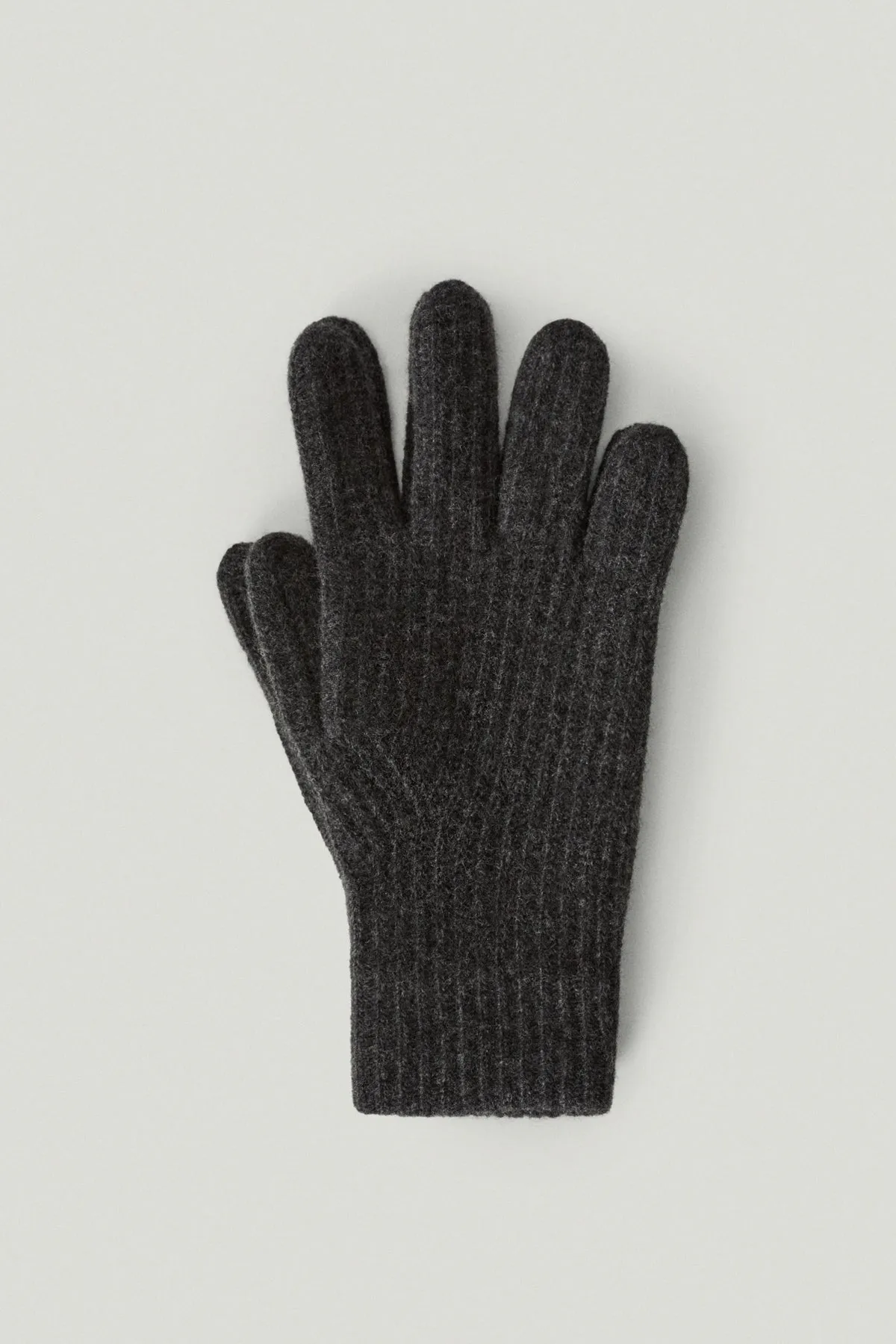 The Woolen Ribbed Gloves For Man