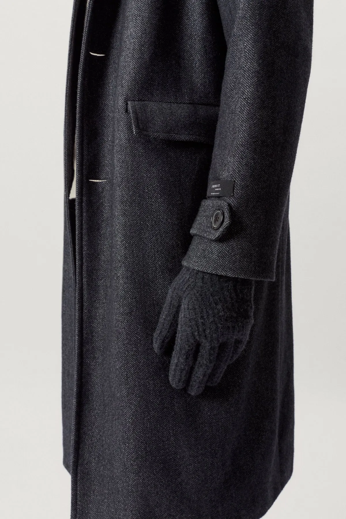 The Woolen Ribbed Gloves For Man