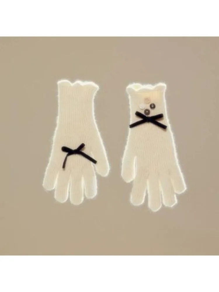 Warm Sheep Velvet Girls Gloves【s0000003638】