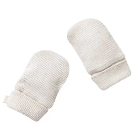 Wilson & Frenchy Organic Stripe Rib Mittens - Clay